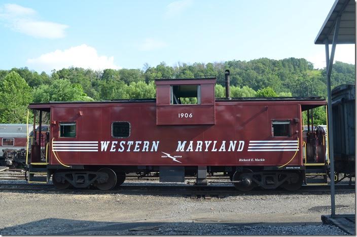 I read where WMSR had three cabooses, two of which are ex-C&O. I don’t have their former numbers. WMSR cab 1906. Ridgeley WV.